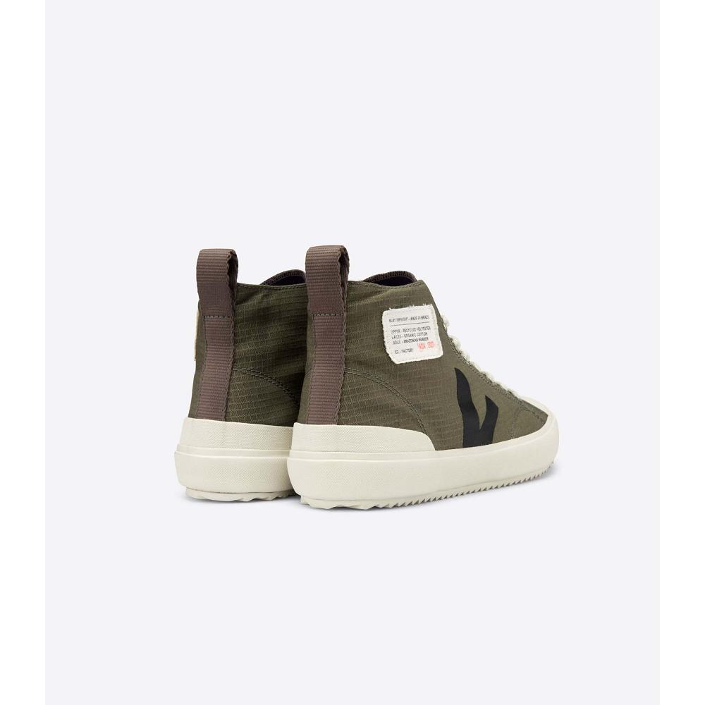 Veja NOVA HL RIPSTOP Women's High Tops Olive | NZ 346TCE